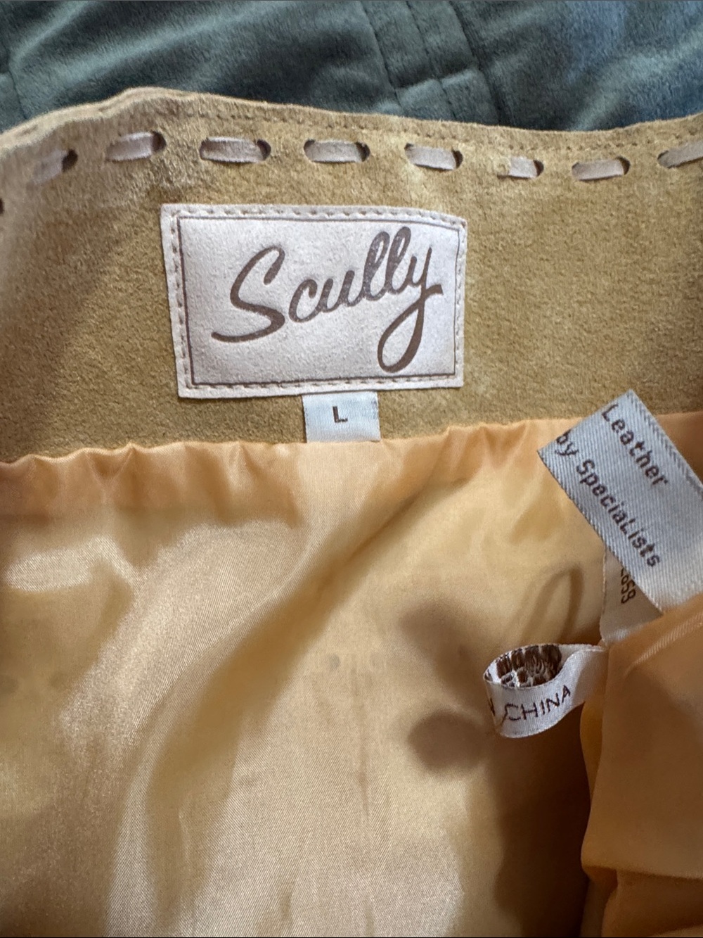 NWT Scully Tan Suede Asymmetrical Fringe Skirt - Picture 6 of 10